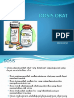 Dosis Obat