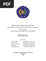 Kertas Kerja Penternakan Ayam