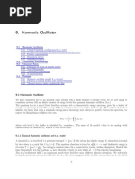 Harmonic Oscillator