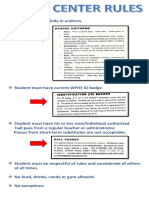 Media Center Rules - As PDF