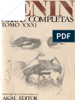 (Obras Completas Tomo 31) Vladimir Lenin - Obras Completas 31 (1978, Akal) PDF