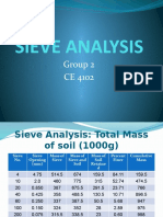 Sieve Analysis: Group 2 CE 4102