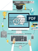 Plan de Trabajo Fencyt Eureka 2017