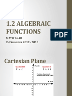 1.2.1 Polynomial Functions