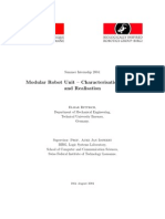 Modular Robot Unit - Characterisation, Design and Realisation