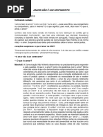 Amor Não é Um Sentimento