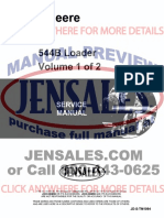 John Deere 544b Wheel Loader Service Manual