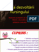 Istoria Dezvoltării Nursingului