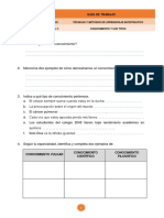 T3 - Libro de Tranbajo - Conocimento y Sus Tipos