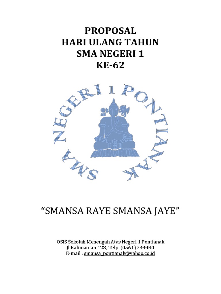 Proposal Hut Smansa