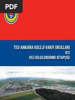 Ted Ankara Koleji̇ Vakfi Okullari K12 Veli̇ Bi̇lgi̇lendi̇rme Ki̇tapçiği PDF