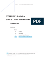 Data Presentation: STRAND F: Statistics Unit 16