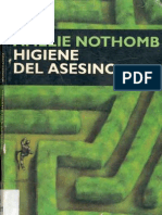 Nothomb Amelie Higiene Del Asesino