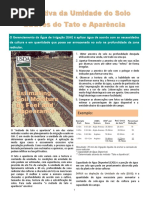 Umidade Solo - Metodo Sensorial - Artigo California