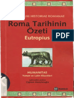 Roma Tarihinin Özeti - Eutropius PDF