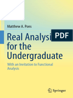 (Matthew A. Pons) - Real Analysis For The Undergraduate PDF