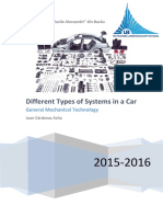Different Types of Systems in A Car: General Mechanical Technology