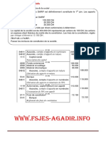 Exercices Corrigéscomptabilité Des Sociétés PDF