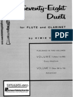 Duetos Flauta Clarinete