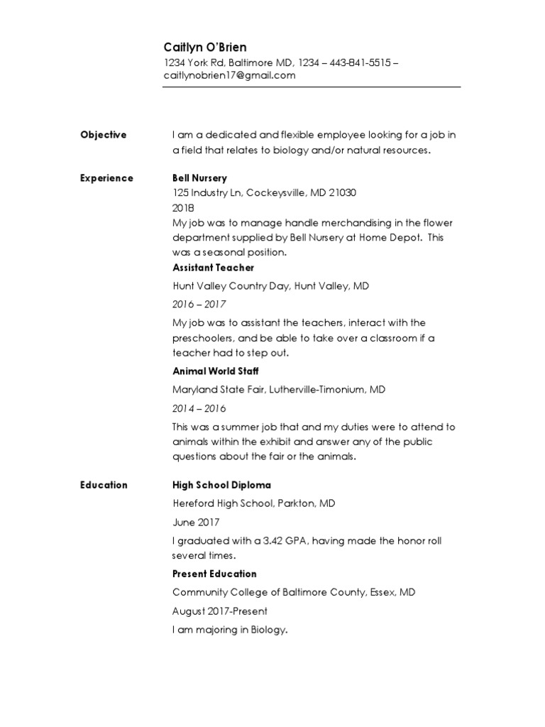 Obrien Resume Final PDF - 1