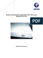 3390 - Gestión Centralizada Familia ADVA FSP 150CC para Equipos 825 y 410