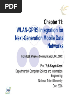 WLAN-GPRS Integration For Next-Generation Mobile Data Networks