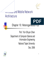 Wireless and Mobile Network Architecture: Chapter 10: Heterogeneous PCS