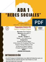 ADA 1 Redes Sociales.