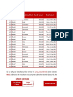 CURS Baze de Date Excel. Interogari. Validari