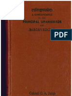 Concordancia Upanishads, Gita y Mahabharata