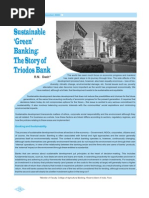 Sustainable Green Banking