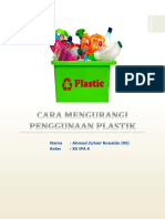 Cara Mengurangi Penggunaan Plastik