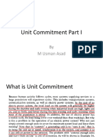 Unit Commitment Part I: by M Usman Asad