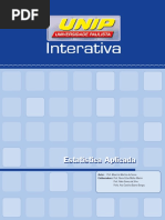 Estatística Aplicada - Unid I