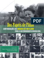 História Da Minha Vida (1938) : A Importância de São Bento Do Sapucaí Na Formação e Ambientação Intelecto-Cultural de Plínio Salgado