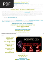 Prediksi Togel Hongkong Kamis 15 Maret 2018