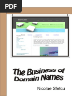 The Business of Domain Names - Nicolae Sfetcu 2014