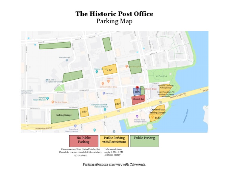 Historic Post Office Parking Guide | PDF