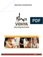Isha Vidhya Schools - Information Docket