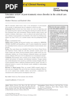 Literature review of post-traumatic stress disorder in the critical care.pdf