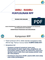 Rambu-Rambu Penyusunan RPP