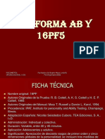 16PF Forma Ab y 16PF5