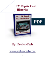 LCD TV Repair Case Histories PDF
