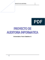 Proyecto Auditoria