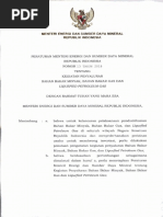 Permen ESDM Th. 2018 No. 13 Tentang Kegiatan Penyaluran BBM, BBG Dan LPG