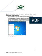 Ejecuta El Menú de Block de Notas y Cualquier Editor para La Elaboración de Documentos