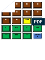 BI schedule monitoring document