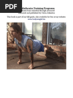 Calisthenics Training Programs PDF