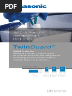 Panasonic TwinGuard ULT Freezers Overview Brochure 1516632086