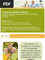 Continua Health Alliance: Mario Romao